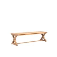 5.5 ft. teak backless bench