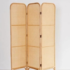 Rattan curtain