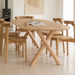 Oak Wood Dining Table