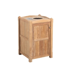 Pyramid 22 in. sq. side door w/ ash/trash lid