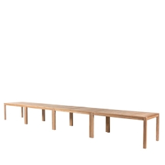 Summit 20 ft. teak infinity table