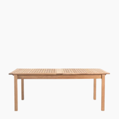 Teak extension table
