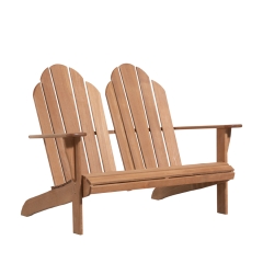 Teak loveseat