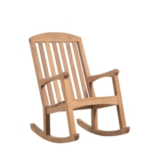 Teak rocking chair
