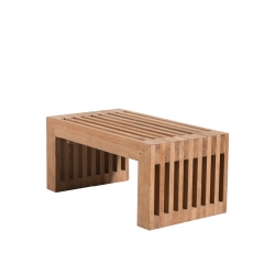 Teak side table