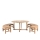 5 ft. round teak picnic set1
