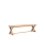 5.5 ft. teak backless bench