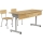 Student desks and chairs 03