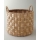 Basket - Water hyacinth and knitting for planter or clother