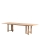 10 ft. rectangular teak dining table