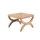 Low teak side table