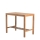 Rectangular teak bar table