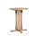 Round teak bar table
