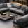 Sofia sofa set (1 table + 2 bench chair + 1 conner chair 2 seat)