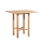 Square teak bar table