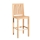 Teak bar sidechair