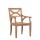 Teak dining armchair