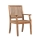Teak dining armchair
