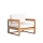 Teak lounge chair