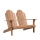 Teak loveseat