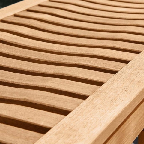 Backless bench