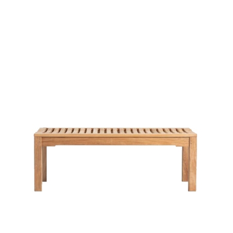 Backless bench