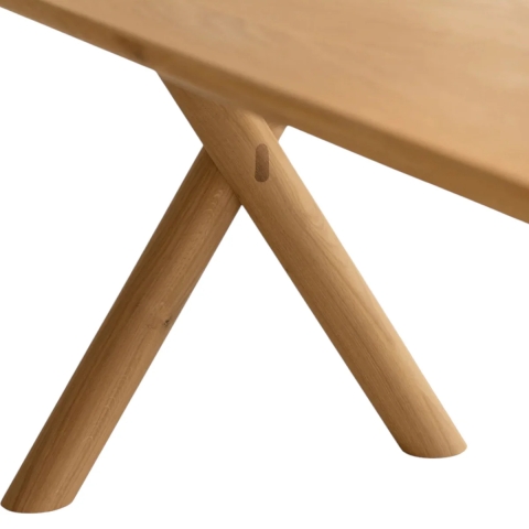 Oak Wood Dining Table