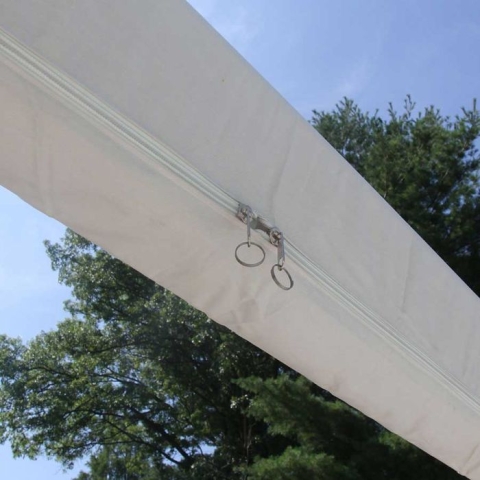 Pavilion - 13 ft. 2 in. Oyster canopy w/ bases