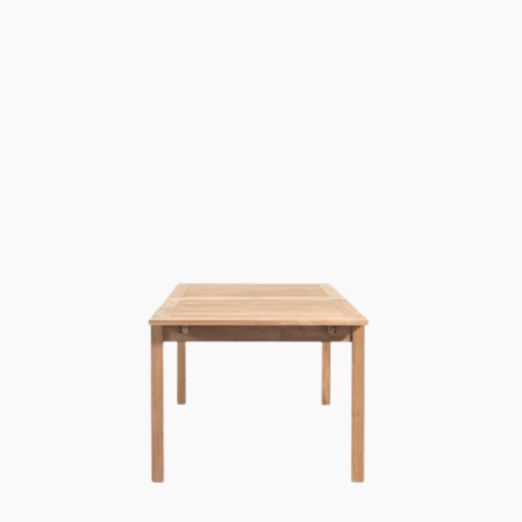 Teak extension table