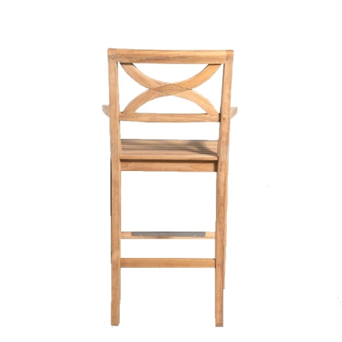 Teak bar armchair 1