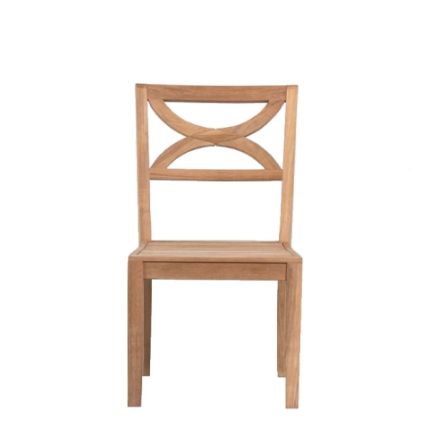 Teak dining sidechair