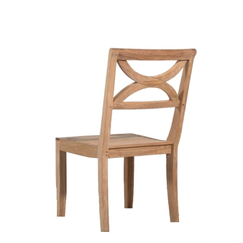 Teak dining sidechair