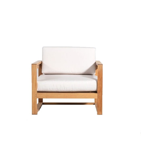 Teak lounge chair