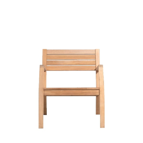 Teak lounge chair