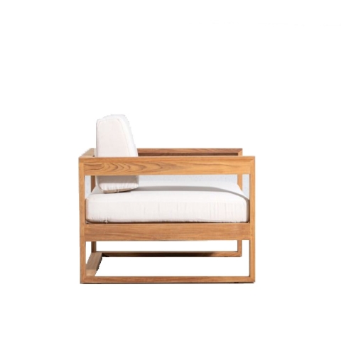Teak lounge chair