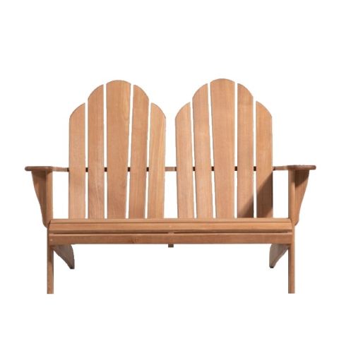 Teak loveseat