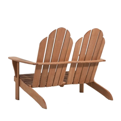 Teak loveseat
