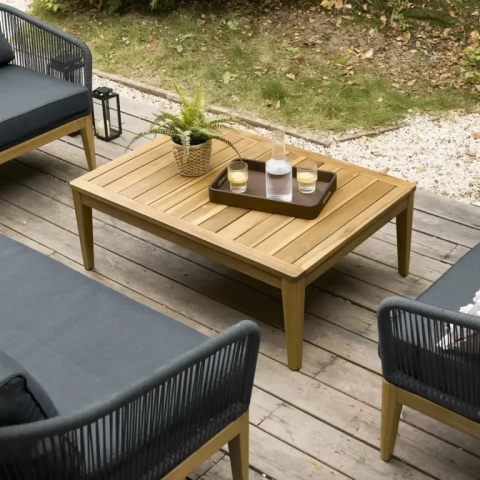 Teak Outdoor Lounge Furniture Set