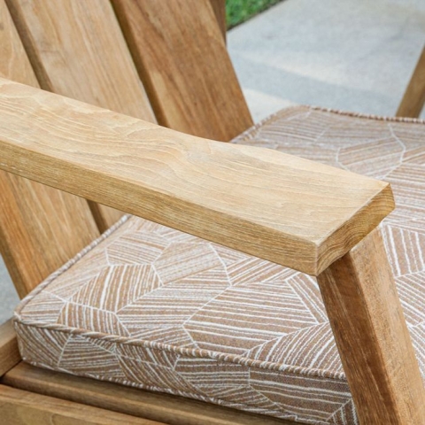 Teak rocking chair 1