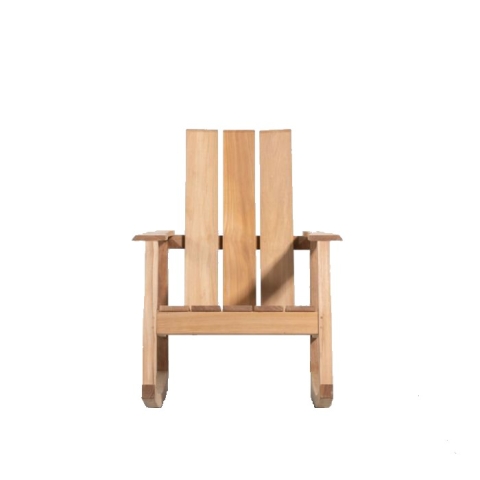 Teak rocking chair 1