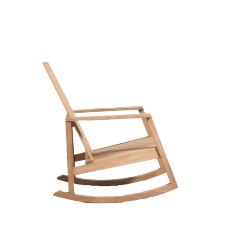 Teak rocking chair 1