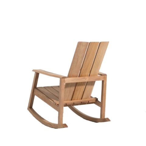 Teak rocking chair 1