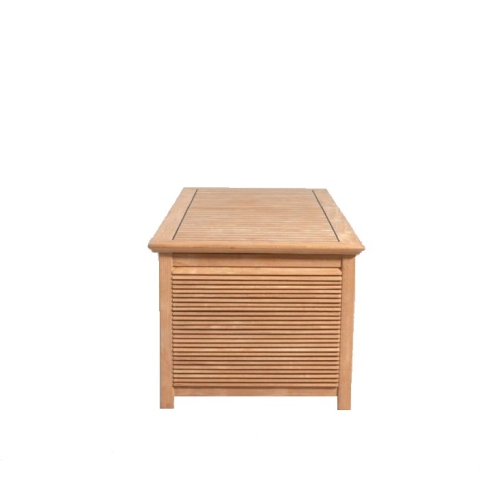 Teak storage chest