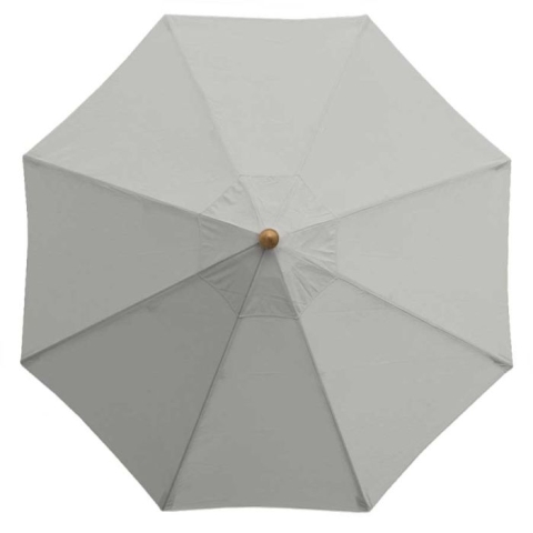 Teak Umbrella - 10 ft. octagon tilting