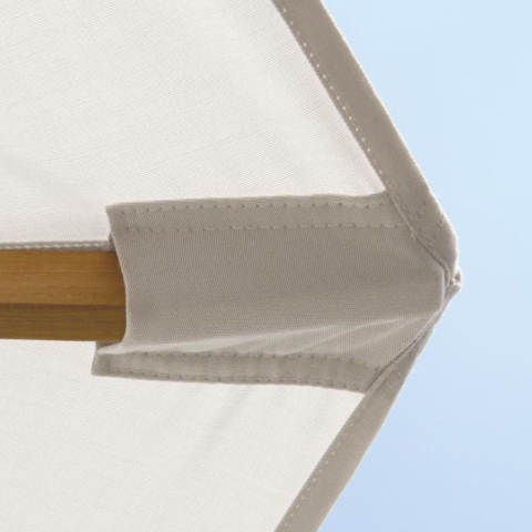 Teak Umbrella - 10 ft. octagon tilting