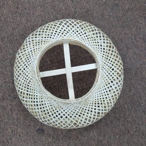 Bamboo lampshade 01