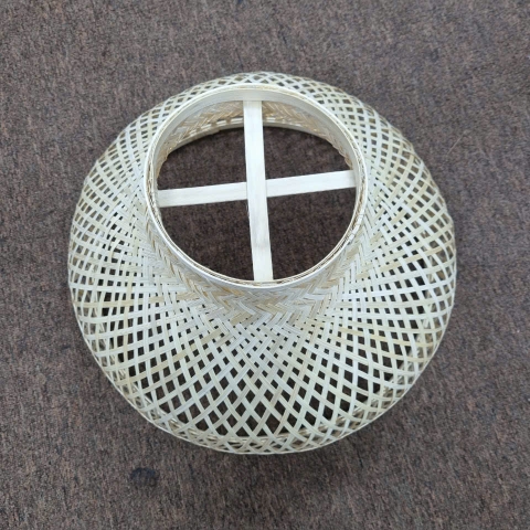 Bamboo lampshade 01